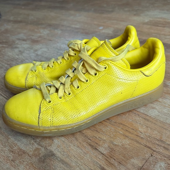ADIDAS STAN SMITH ADICOLOR EQT YELLOW S16 - Picture 3 of 6
